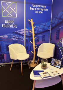 Stand du Carré Fourvière au Salon SBE 2024 à Lyon